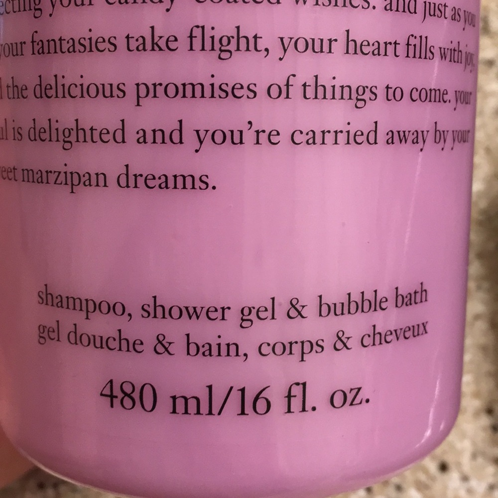 Philosophy Marzipan Dreams Shampoo Shower Gel 16oz - Picture 3 of 5